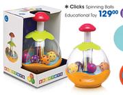 Clicks Spinning Balls Educational Toy