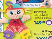 Playgro Lulu Ladybird Teething Blankie