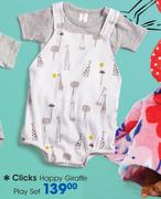 Clicks Happy Giraffe Play Set