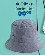 Clicks Denim Hat