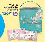 Clicks Made 4 Baby Storage Bag