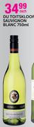 DU Tiotskloof Sauvignon Blanc-750ml