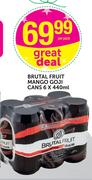 Brutal Fruit Mango Goji Cans-6x440ml