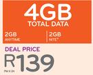 LTE Pocket Router-On 4GB Data