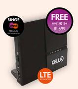 Cell C LTE Advanced Home Router-On 80GB Total Data