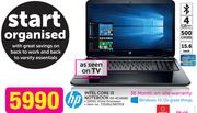 HP Intel Core I3 Notebook 15 AC101NI