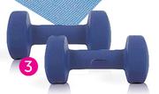 Trojan 2kg Soft Touch Dumbelsl-Per Set