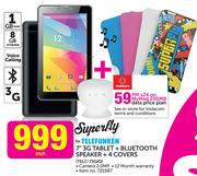 Superfly By Telefunken 7" 3G Tablet TELC 73GIQ-On MyMeg 250MB Data Price Plan