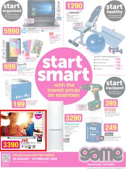 Game : Start Smart (20 Jan - 2 Feb 2016), page 1