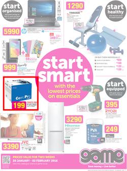 Game : Start Smart (20 Jan - 2 Feb 2016), page 1