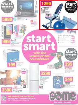 Game : Start Smart (20 Jan - 2 Feb 2016), page 1