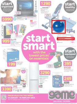 Game : Start Smart (20 Jan - 2 Feb 2016), page 1
