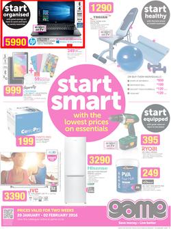 Game : Start Smart (20 Jan - 2 Feb 2016), page 1