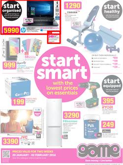 Game : Start Smart (20 Jan - 2 Feb 2016), page 1