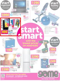 Game : Start Smart (20 Jan - 2 Feb 2016), page 1