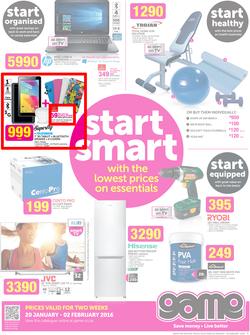 Game : Start Smart (20 Jan - 2 Feb 2016), page 1