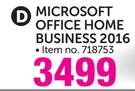 Microsoft Office Home Business 2016