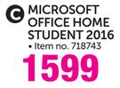 Microsoft Office Home Student 2016