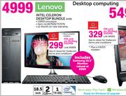 Lenovo Intel Celeron Desktop Bundle(H30)-On My Meg 500MB