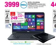 Dell Intel Celeron Notebook INSPIRON 3551