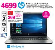 HP Intel Celeron Notebook