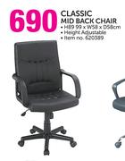 Classic Mid Back Chair