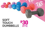 Soft Touch Dumbbells- Per Kg