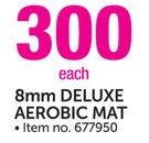 Trojan 8mm Deluxe Aerobic Mat-Each