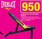 Everlast Hardcore Adjustable Bench