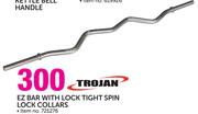 Trojan Ez Bar With Lock Tight Spin Lock Collars