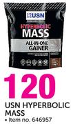 USN Hyperbolic Mass