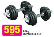 20Kg Dumbbell Set-Per Set