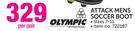 Olympic Attack Mens Soccer Boot-Per Pair