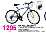 Raleigh 24" or 26" Ascent Mens or Ladies Mountain Bike