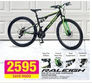 Raleigh MXR 29" Alloy Dual Suspension Mountain Bike