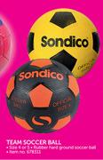 Sondico Team Soccer Ball-Each