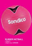 Sondico Rubber Netball-For 2