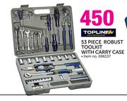 Topline 53 Piece Robust Toolkit With Carry Case