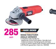 Black&Decker 900W Firestorm Angle Grinder