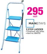 Mainstays 3-Step Ladder-Each