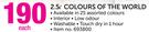 Dulux 2.5L Colours Of The World-Each