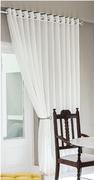 Cassanova Lined Eyelet Curtains Bark & Blue-1400x2500