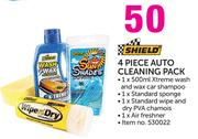 Shield 4-Piece Auto Cleaning Pack