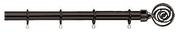 25mm Steel Curtain Rod ONYX-1.5m