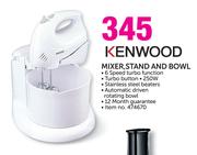 Kenwood Mixer, Stand and Bowl