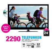 Telefunken 24" LED TV TLED-24DVD