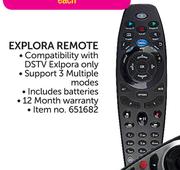 DSTV Explora Remote