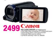 Canon HD Camcorder HF-R606 BLACK