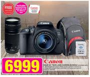 Canon DSLR DC Twin Lens Camera Bundle EOS700D WIFI