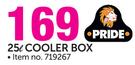 Pride 25L Cooler Box